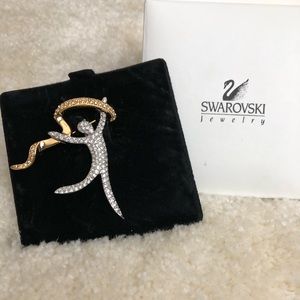Swarovski Crystal Dancer Pin